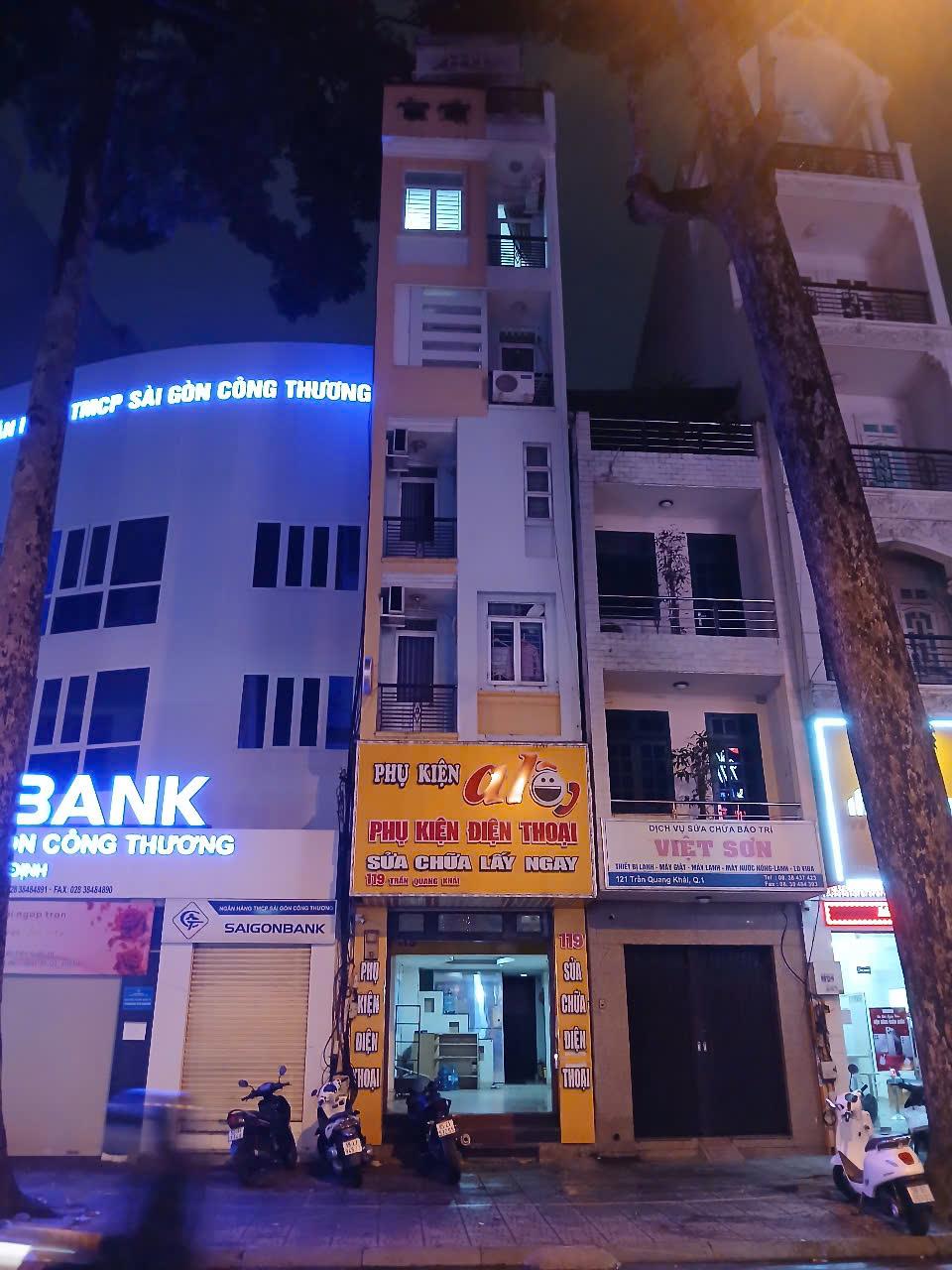 Bán Nhà MT Trần Quang Khải, Tân Định, Quận 1, 6 tầng thang máy, HĐT: 80 triệu, giá 24 tỷ - Ảnh 1